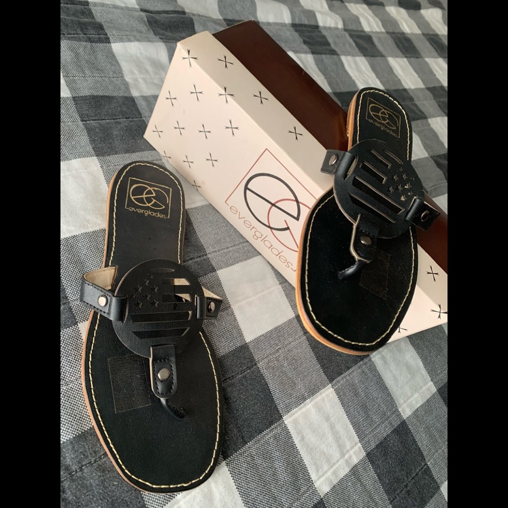 Black Lori Sandals